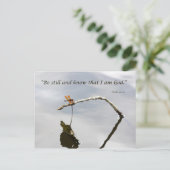 Noch nicht postkarte (Stehend Vorderseite)