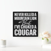 Noch nie einen Löwenzahn getötet, aber ich habe ei Quadratische Wanduhr (Zuhause)