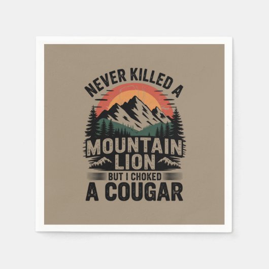 Noch nie einen Löwenzahn getötet, aber ich habe ei Serviette (Vorderseite)