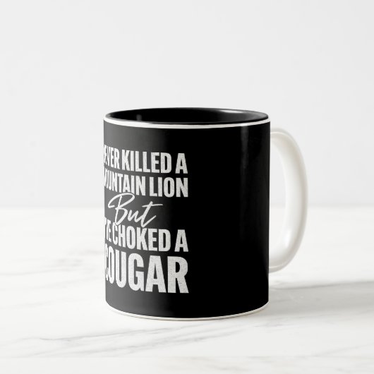 Noch nie einen Löwenzahn getötet, aber ich habe ei Zweifarbige Tasse (VorderseiteRechts)