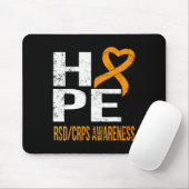 Noch nie geben Sie die Hoffnung auf Rsdcrps Bewuss Mousepad (Mit Mouse)