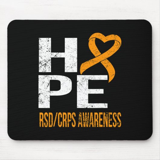 Noch nie geben Sie die Hoffnung auf Rsdcrps Bewuss Mousepad (Vorne)