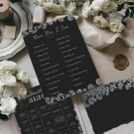 Noch nie habe ich Gothic Junggeselinnen-Abschied G