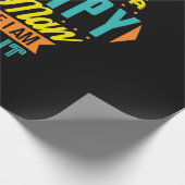 Noch nie träumte ein gruseliger alter Mann, der vo Geschenkpapier (Ecke)