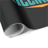 Noch nie träumte ein gruseliger alter Mann, der vo Geschenkpapier (Rolleneckpunkt)