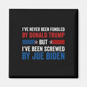 Noch nie von Donald Trump betrogen, aber Joe Biden Magnet