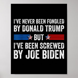 Noch nie von Donald Trump betrogen, aber von Trump Poster