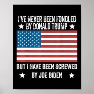 Noch nie von Donald Trump betrogen, aber von Trump Poster