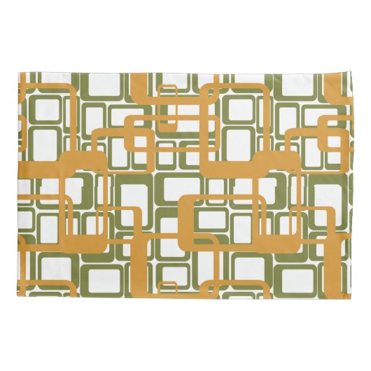 Noch offenere moderne Rechtecke des Mittelalters Kissenbezug (Rückseite)