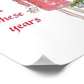 Noch perfekt nach all diesen Jahren Text Poster (Ecke)