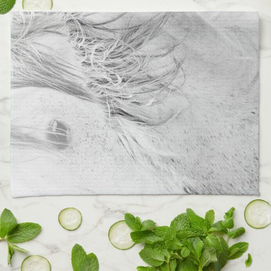 Noch PferdeGeschirrtuch Handtuch (Gefaltet)