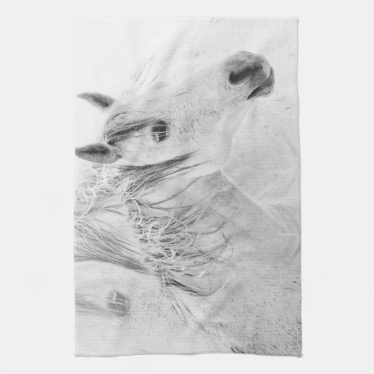 Noch PferdeGeschirrtuch Handtuch (Vertikal)