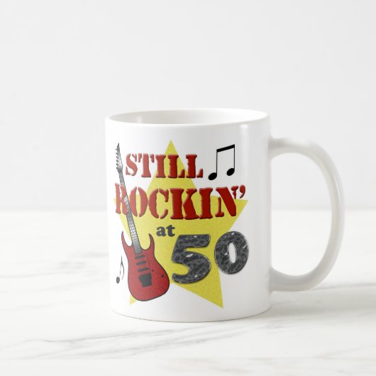 Noch Rockin bei 50 Kaffeetasse (Rechts)