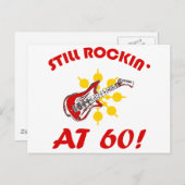 Noch Rockin' bei 60! Postkarte (Vorne/Hinten)