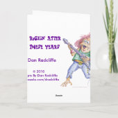 Noch Rockin nach all diesen Jahren Karte (Rückseite)