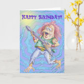 Noch Rockin nach all diesen Jahren Karte (Gelbe Blume)