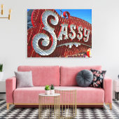 Noch Sassy 1980 Leinwanddruck (Insitu (Wohnzimmer))
