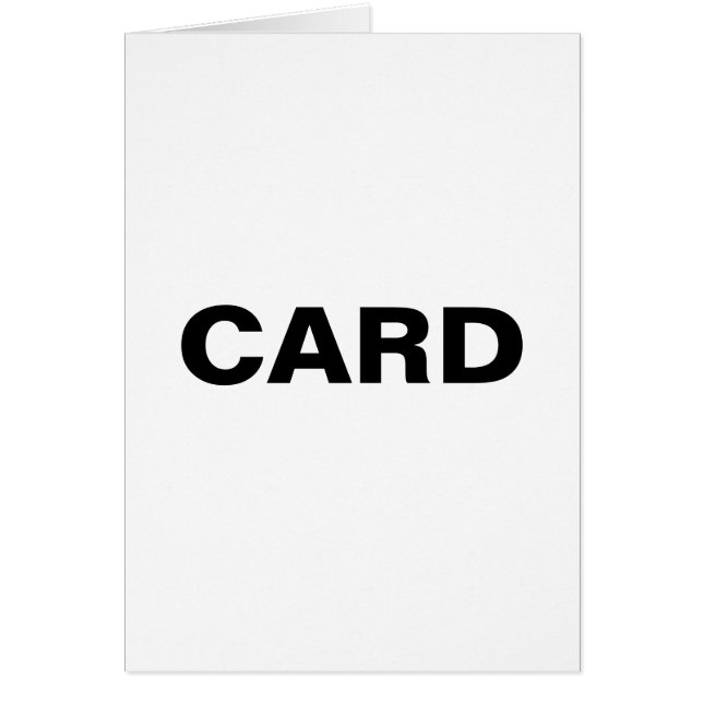 Noch schlimmere generische Karte (Vorne)