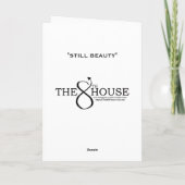 "NOCH SCHÖNHEIT" KARTE (Rückseite)