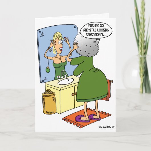 Noch sensationell mit 50. karte (Vorderseite)