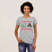 Noch Single bereit zum Jingle Funny Christmas Wome T-Shirt (Vorne ganz)