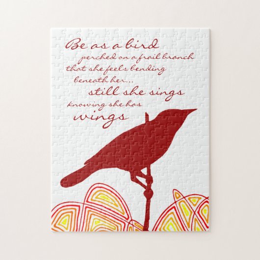 Noch singt sie puzzle (Vertikal)