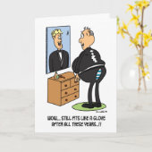 Noch Sitze wie ein Handschuh… Karte (Gelbe Blume)