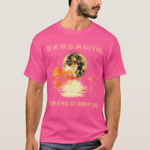 Noch so wie in der alten Zeit Rock'n'Roll Gitarre T-Shirt
