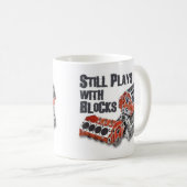 Noch Spiele mit Blöcken Kaffeetasse (VorderseiteRechts)