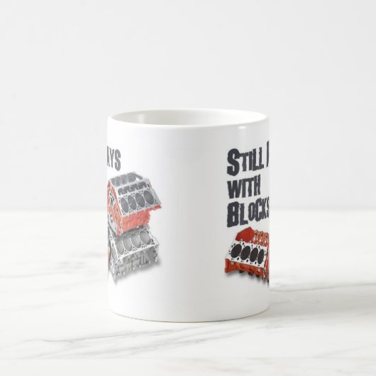 Noch Spiele mit Blöcken Kaffeetasse (Mittel)