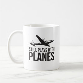Noch Spiele mit Flugzeuge - Luftfahrttechnik Kaffeetasse