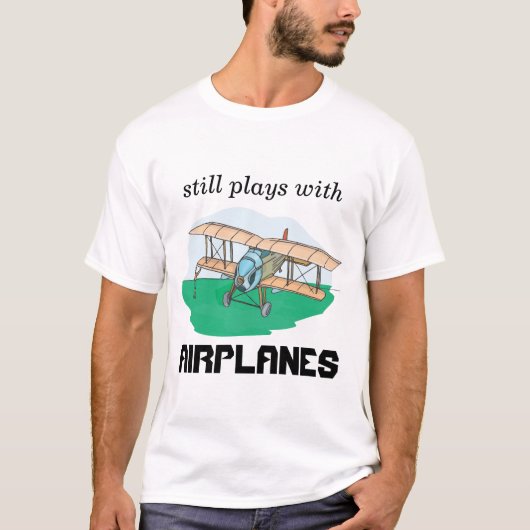 noch Spiele mit Flugzeugen T-Shirt (Vorderseite)