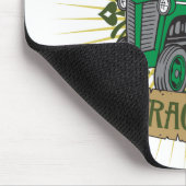 Noch Spiele mit grünen Traktoren Mousepad (Ecke)