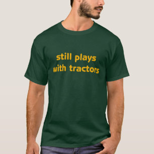noch Spiele mit lustigem T-Shirt der Traktoren