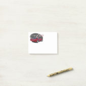 Noch Spiele mit roten Korvetten Post-it Klebezettel (Auf Schreibtisch)