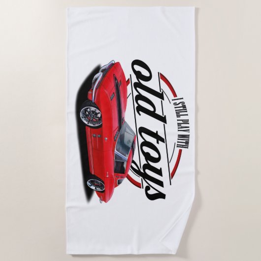 Noch Spiele mit Stingrays Strandtuch (Vorderseite)