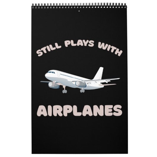 Noch spielt mit Flugzeugen Kalender (Titelbild)
