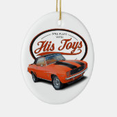 Noch spielt mit Spielzeugautos Keramik Ornament (Rechts)