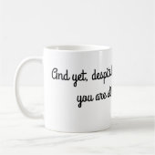 Noch, sprechend mit mir kaffeetasse (Links)