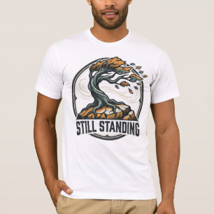Noch Stehend Motivationsfähigkeit Unisex-Glocke T-Shirt