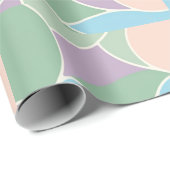 Noch Stehend nach 100 Tagen abstrakte Kunst Geschenkpapier (Rolleneckpunkt)