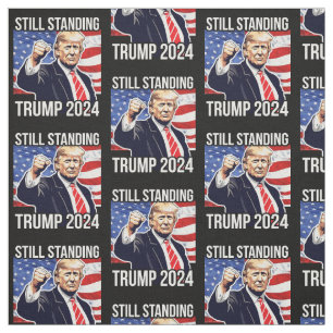 Noch Stehender Donald Trump 2024 - Faustpumpe Amer Stoff