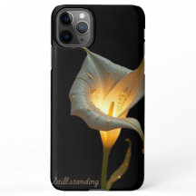 Noch stehendes Schwarz-Blumen-Design