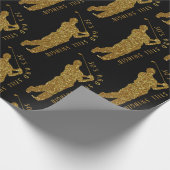 Noch Swingin' Golfer 50 bis 59 Geschenkpapier (Ecke)