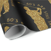 Noch Swingin' Golfer 60 bis 69 Geschenkpapier (Rolleneckpunkt)