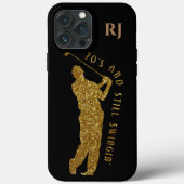 Noch Swingin' Golfer 70 bis 79 Case-Mate iPhone Hülle (Rückseite)