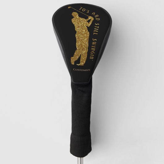 Noch Swingin' Golfer 70 bis 79 Golf Headcover (Vorderseite)