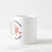 Noch trinken' der Kool-Hilfsaufkleber Kaffeetasse (Vorderseite Links)