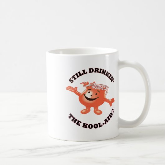 Noch trinken' der Kool-Hilfsaufkleber Kaffeetasse (Rechts)