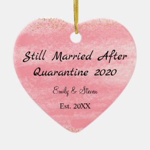 Noch Verheiratet nach Quarantäne 2020 Ornament